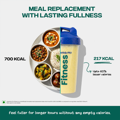 Horlicks Pro Fitness Kulfi 400g, Meal Replacement for Weight Loss