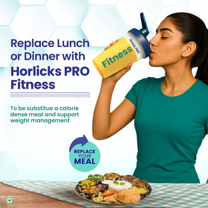 Horlicks Pro Fitness Mango 400g BIB, Meal Replacement for Weight Loss